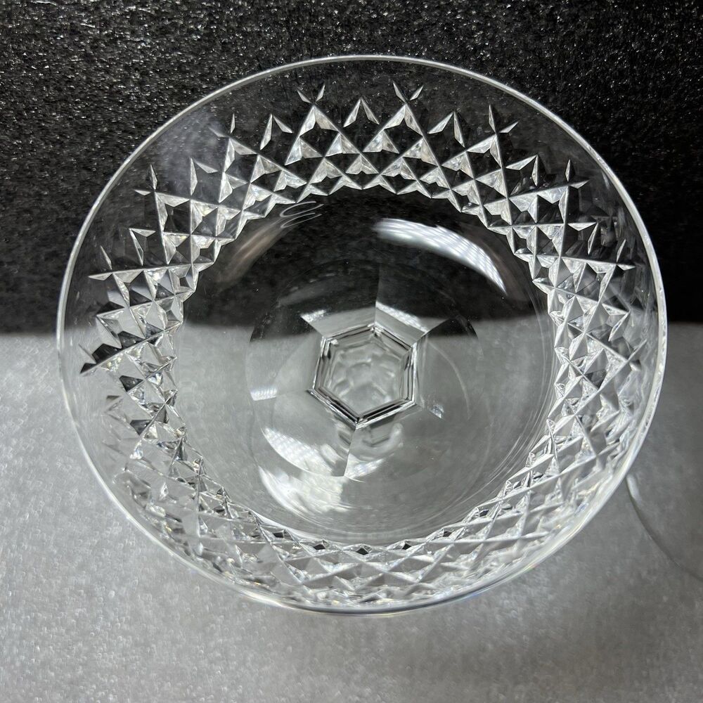 WATERFORD Crystal ALANA Champagne Tall Sherbet Glass 4 1/8" IRELAND~set Of 2 - Picture 3 of 7